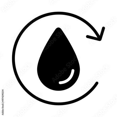 Oil icon vector. Fuel Illustration sign. Petroleum symbol. petrol logo.