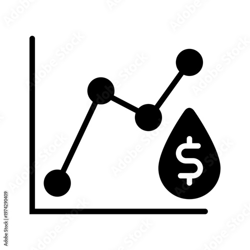 Oil icon vector. Fuel Illustration sign. Petroleum symbol. petrol logo.