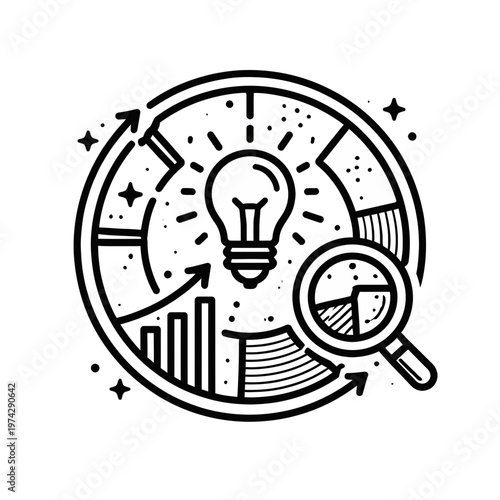 Business Strategy Cycle Data Analysis, Idea Generation, and Continuous Improvement Process Outline