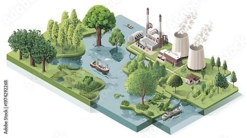 Nature-inspired visual concepts exploring seasons, sustainability, eco lifestyle, and mindfulness through immersive perspectives and diverse artistic styles.