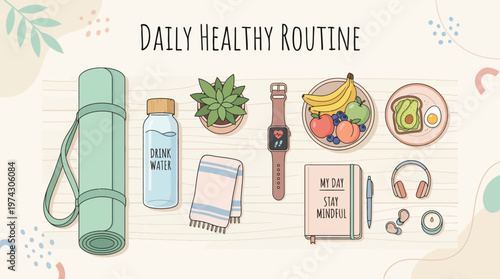 Digital Artist Workspace and Creative Imagination Concept, Female Graphic Designer Drawing on Tablet Vector
