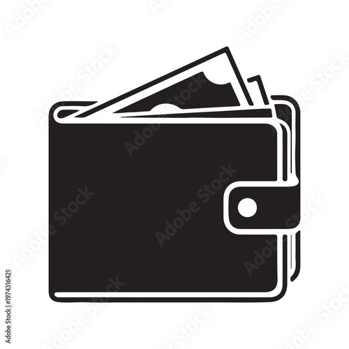 wallet icon vector