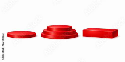 Isolated red and white chocolate chips are stacked like colorful gambling poker chips and plastic casino buttons on a white background