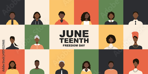 Juneteenth Freedom Day banner.
