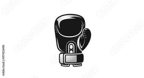 Bold Boxing Glove Emblem Design Ready For Action