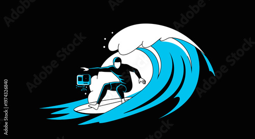 Capturing The Thrill Of Surfing With A Sport Camera