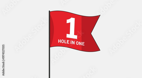 Celebrate Golfing Triumph With Iconic Hole In One Flag
