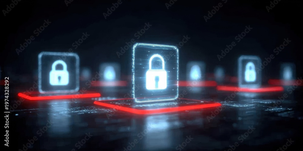 Obraz premium A visionary system improvement starts with a software update, applying modern technology to protect security and performance.