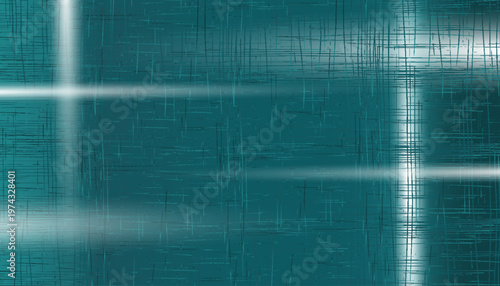 Abstract shiny teal metallic texture with a brushed grain finish, ideal for modern backgrounds, wallpapers, and sleek design projects. eps 10