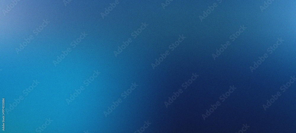 Obraz premium Deep blue abstract gradient background with smooth luminous light effect