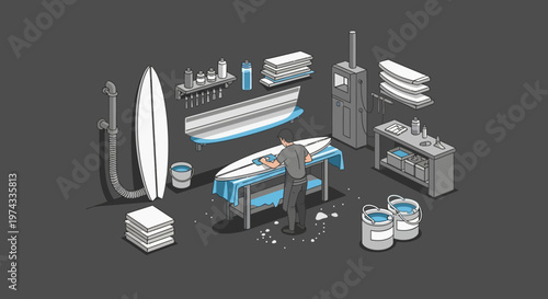 Crafting The Perfect Wave Companion A Dedicated Surfboard Shaping Studio