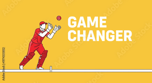 Cricket Player Makes Dramatic Catch Inspiring Victory With Text