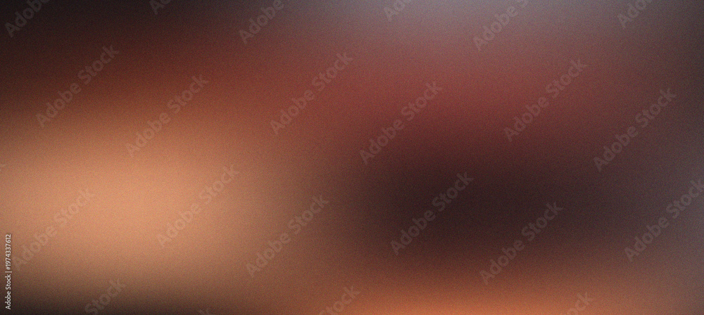Fototapeta premium Muted brown abstract gradient background with soft shadowed center