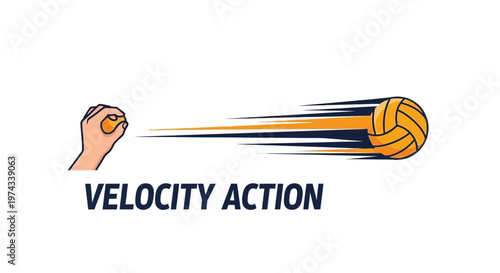 Dynamic Ball Motion Graphic Representation