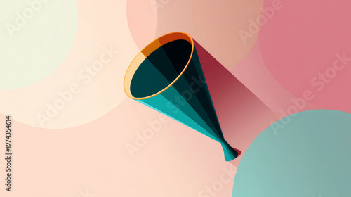 Abstract and beautiful background for use in social networks and advertising illustrating the birthday holiday.