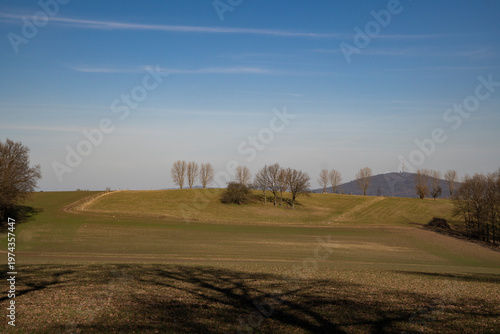 Landschaft bei Großschweidnitz in der Oberlausitz