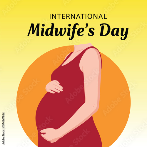 International midwife's day celebration honoring maternal healthcare professionals