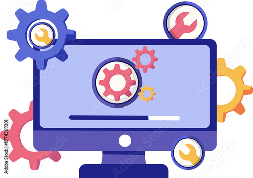 IT Service Illustration