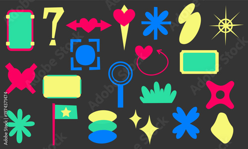 icon pack badges collection bundle