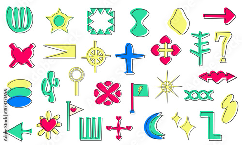 icon pack badges collection bundle