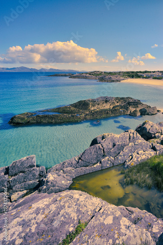 Beautiful beach landscape in Ireland