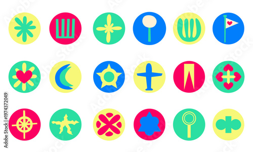 icon pack badges collection bundle