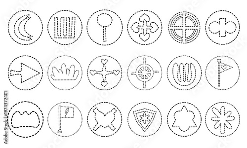 icon pack badges collection bundle