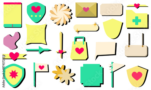 icon pack badges collection bundle