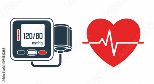 Blood Pressure Monitor and Heart Rate.
