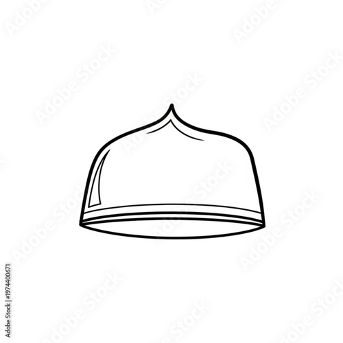 vector illustration of a plate