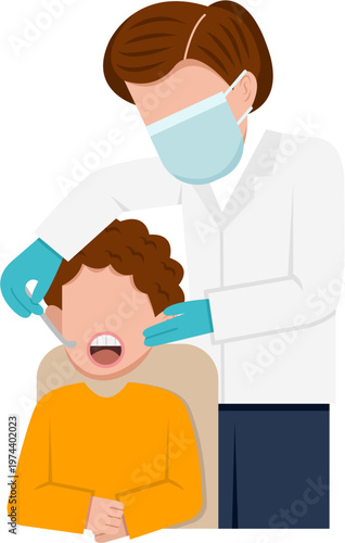 Male Dentist Examining Patient’s Teeth