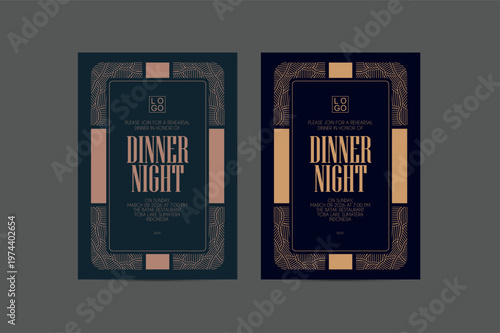 Dinner Night Invitation Template