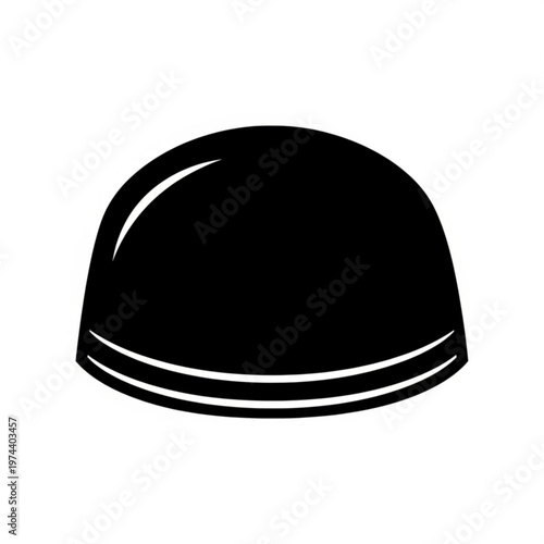 vector illustration of a helmet