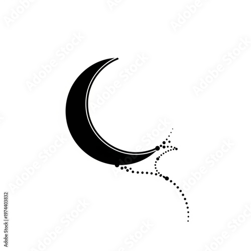 vector illustration of a moon