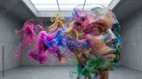 Creative World Art Day Concept with Colorful Abstract Artistic Design and Modern Visual Expression