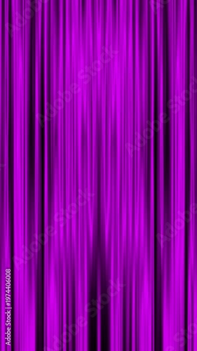 Pink curtain animation video with green screen background for product promotion and gift launch needs Elegant golden curtains frame an open view portrait screen