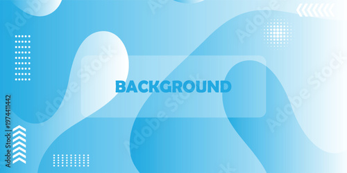 Futuristic soft blue waves flow gently across the frame, abstract shapes float with modern, fluid elegance, digital gradient wave glow, dynamic background design