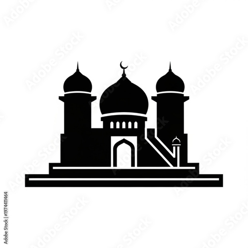 taj mahal vector illustration