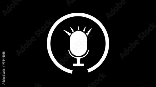 vector microphone icon
