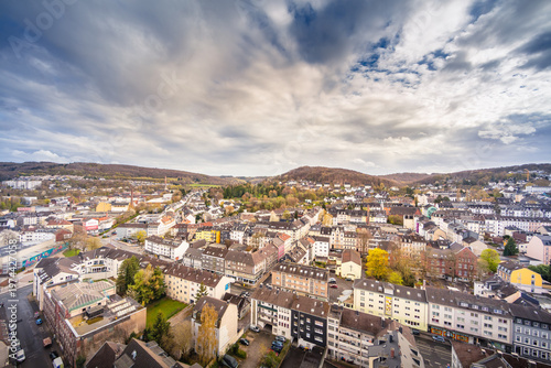Blick vom Gasometer auf Wuppertal
