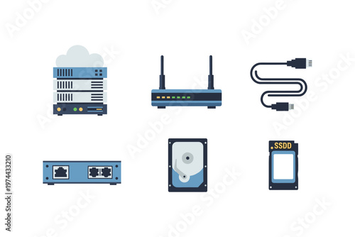 Computer Hardware Icons