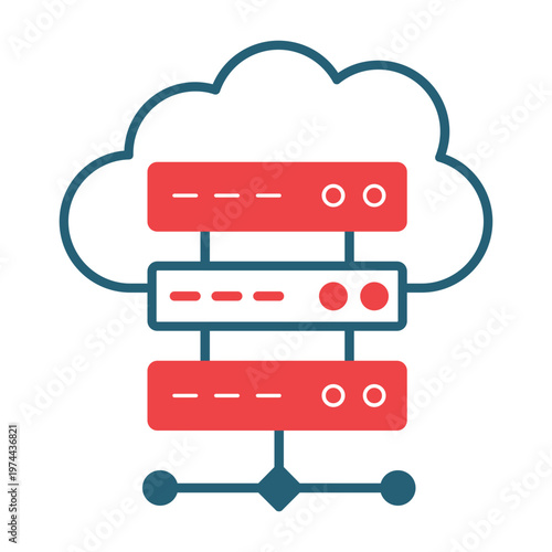 Cloud server Icon