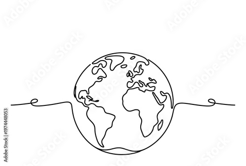 Minimalist continuous single line drawing of a majestic horse galloping across a white background Vector, illustration