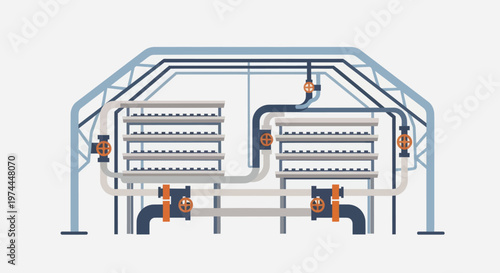 Hydroponic Vertical Farm System for Sustainable Agriculture.
