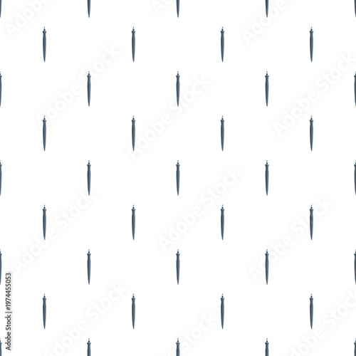 Closed umbrellas forming a seamless repeating pattern on a white background