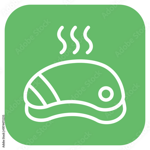 Steak Icon Style