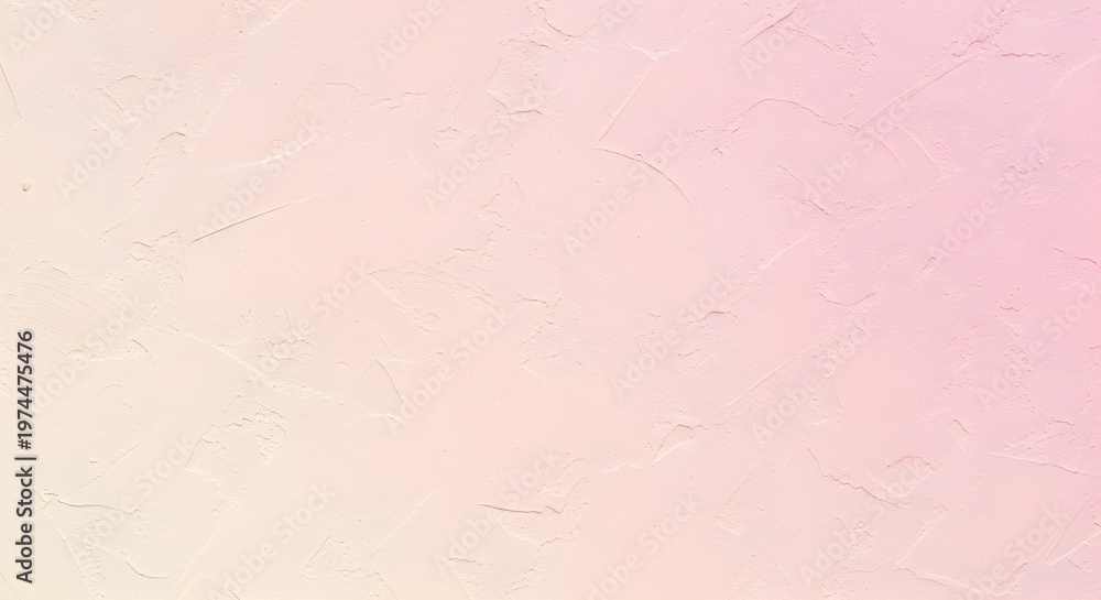 Fototapeta premium Pastel pink textured background, soft plaster wall surface with subtle gradient, elegant abstract stone texture for feminine branding and social media