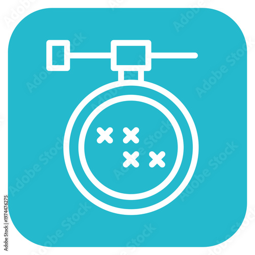 Cross Stitch Icon Style