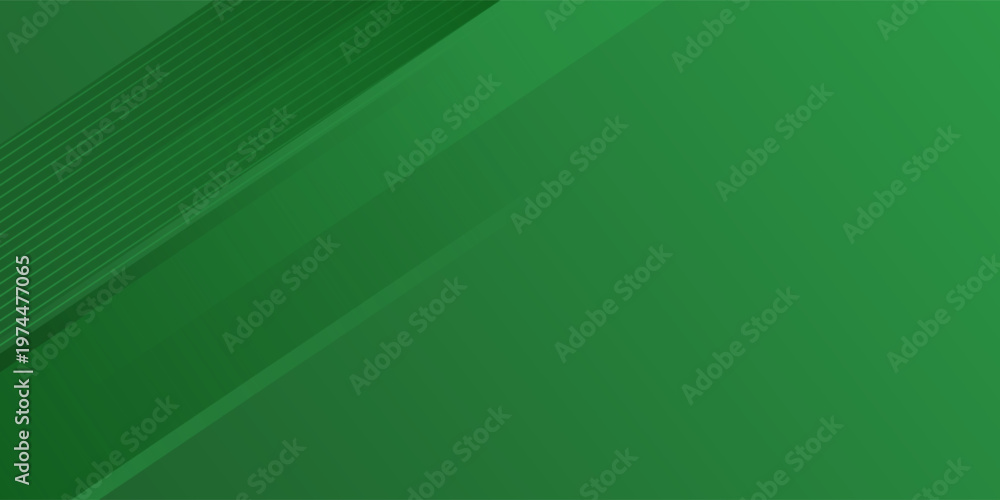Fototapeta premium Abstract green sporty background template vector with shiny lines and lights. Green background with strong pattern design.Eps10 vector