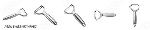 the series of peeler   isolated on white   background PNG photo,,,,,,,, 